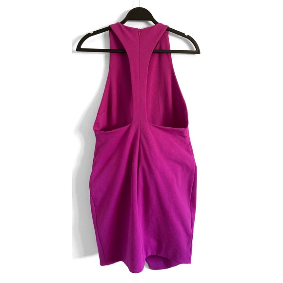 NWT Bec & Bridge Isis Angel Dress Womens Magenta Worn By Jennifer Lopez Cut Out - Picture 6 of 16